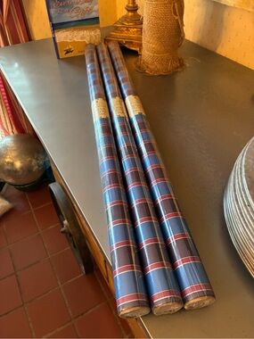 3 rolls NEW WITH TAGS, American Greetings gift wrap paper, 3 rolls sold as 1 set